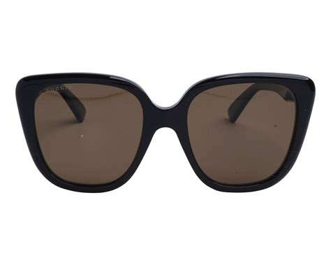 Gucci™ GG1169S 001 54 Black Sunglasses 